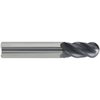 Cgs Tool Hi Velocity Ball End 4Fl 3/8" Dia 1" Loc 4" Oal 2-1/2" Ext. Reach W/Altin Coating HV142-3751